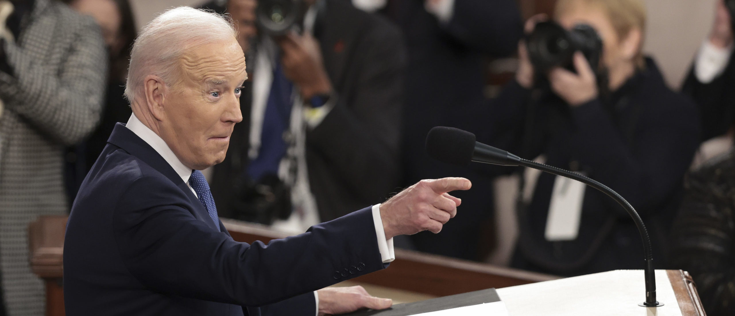 Biden Takes Credit For Defeating COVID-19 In State Of The Union As Midterms Approach