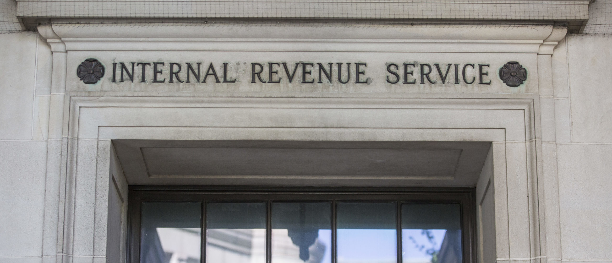The Internal Revenue Service (IRS) building stands on April 15, 2019 in Washington, DC. (Photo by Zach Gibson/Getty Images)