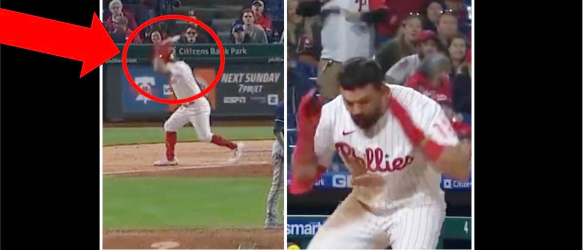 Kyle Schwarber Has Epic Meltdown Over Horrible Strike Zone in  Phillies-Brewers Game - Fastball