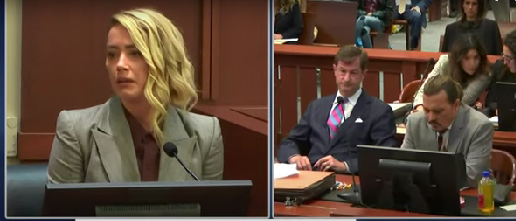 Amber Heard Breaks Down In Court, Reveals She’s Getting Death Threats