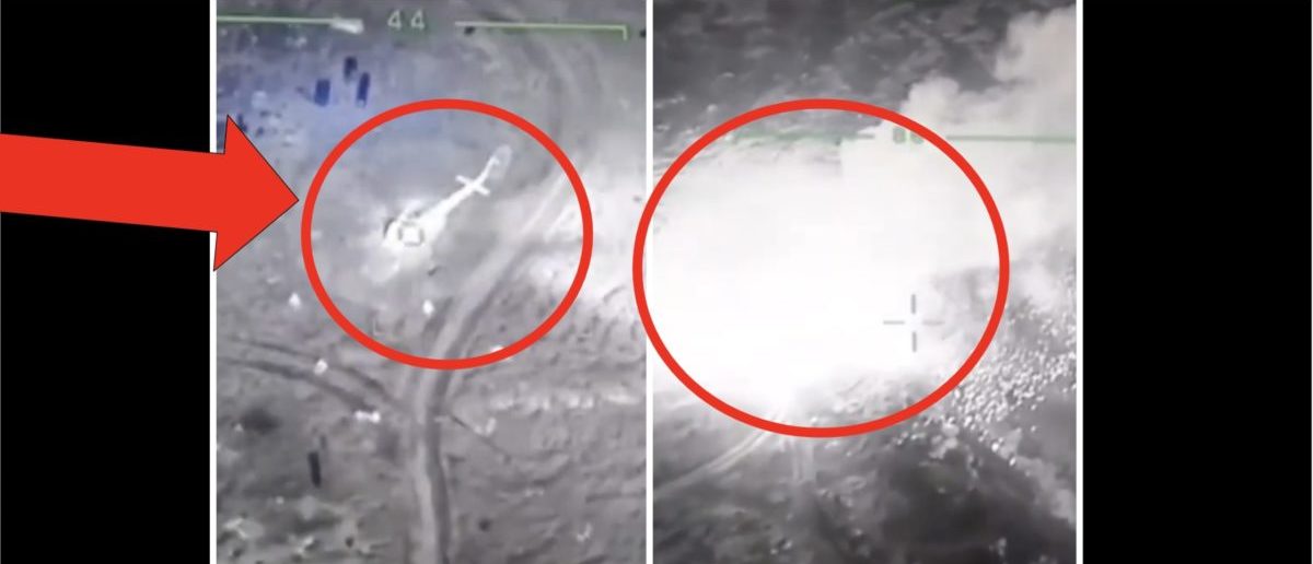 Russian Helicopter In Ukraine Gets Obliterated In Crazy Viral Video