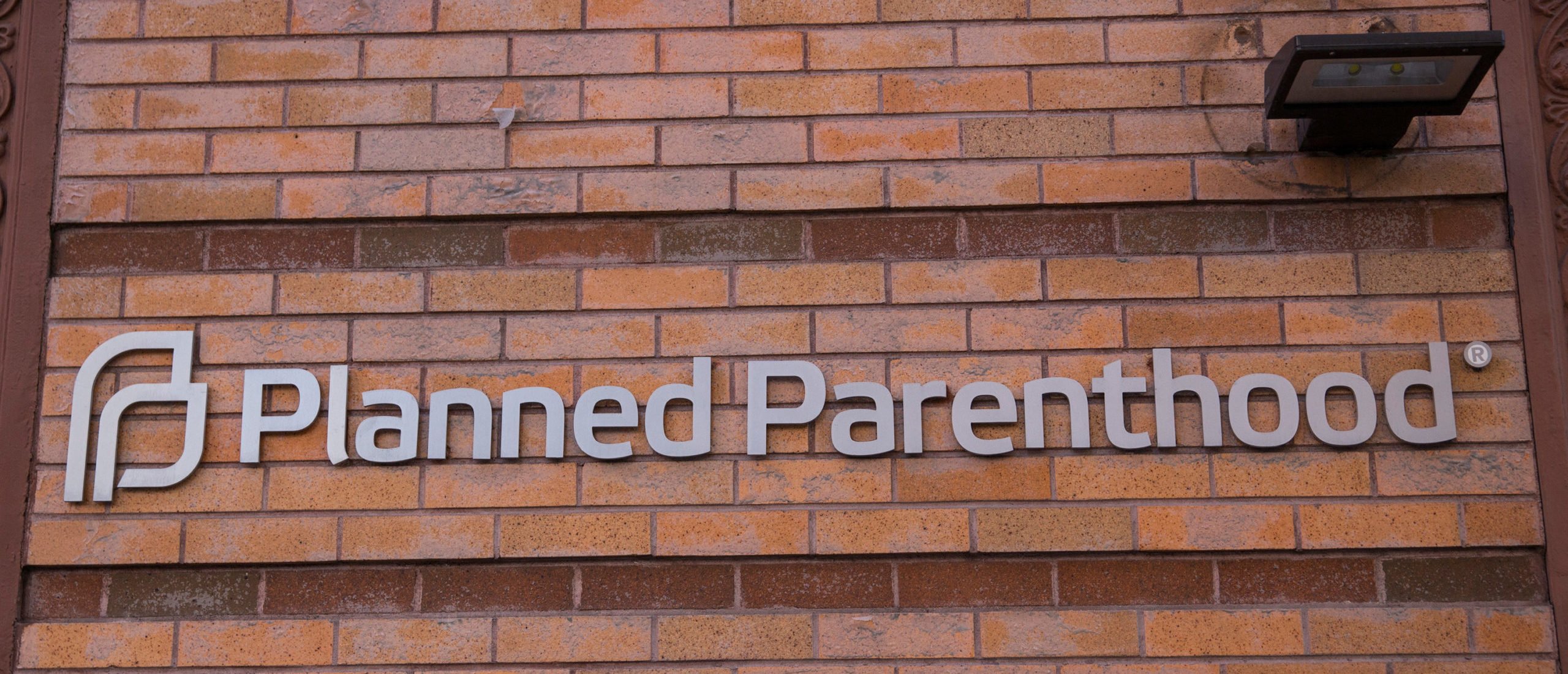 A Planned Parenthood office is seen on November 30, 2015 in New York City. (Photo by Andrew Burton/Getty Images)
