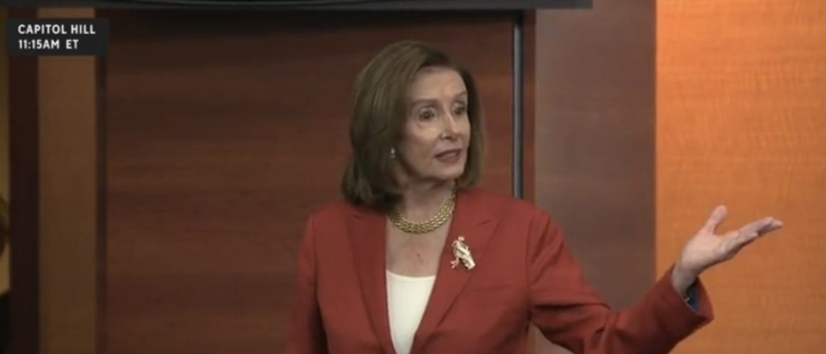 ‘The Justices Are Protected’: Pelosi Snaps At Reporter Pressing Her On SCOTUS Justices’ Safety