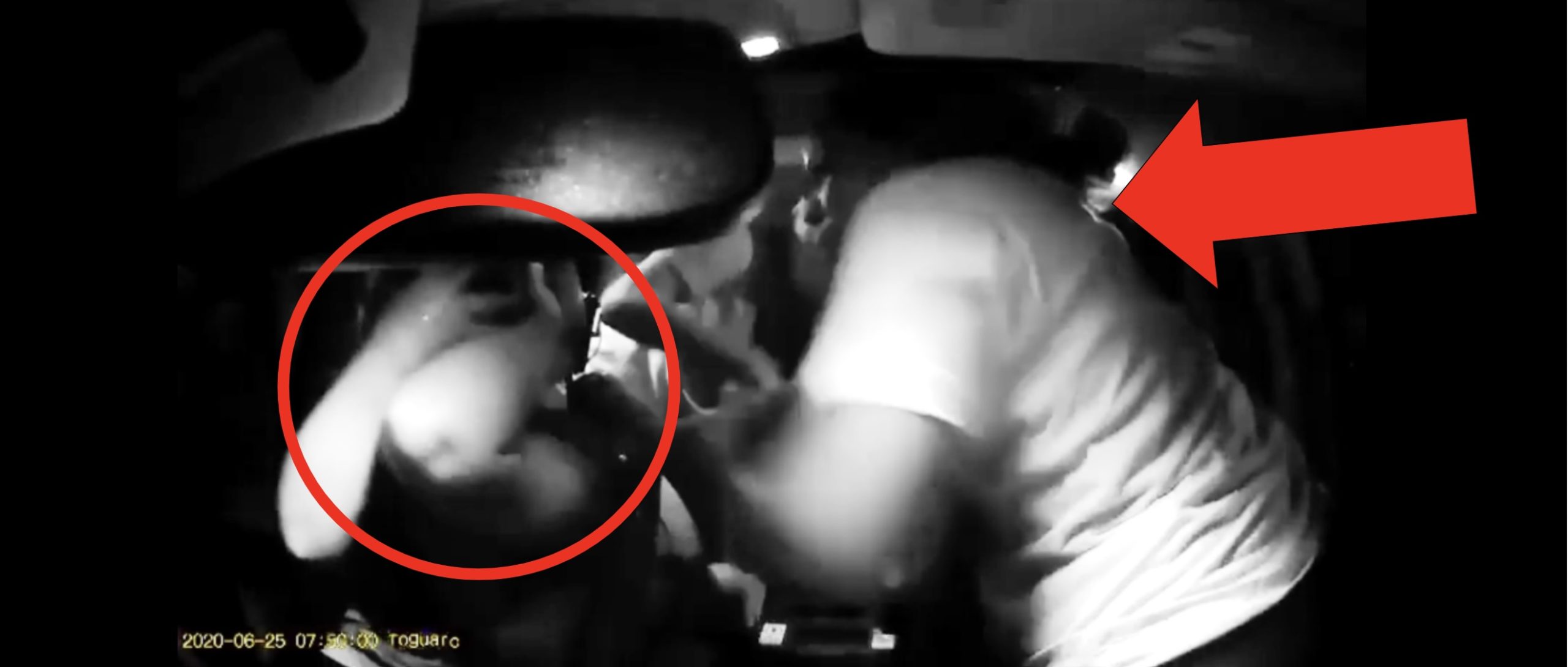 Conductor de Uber es brutalmente golpeado en horrible video viral
