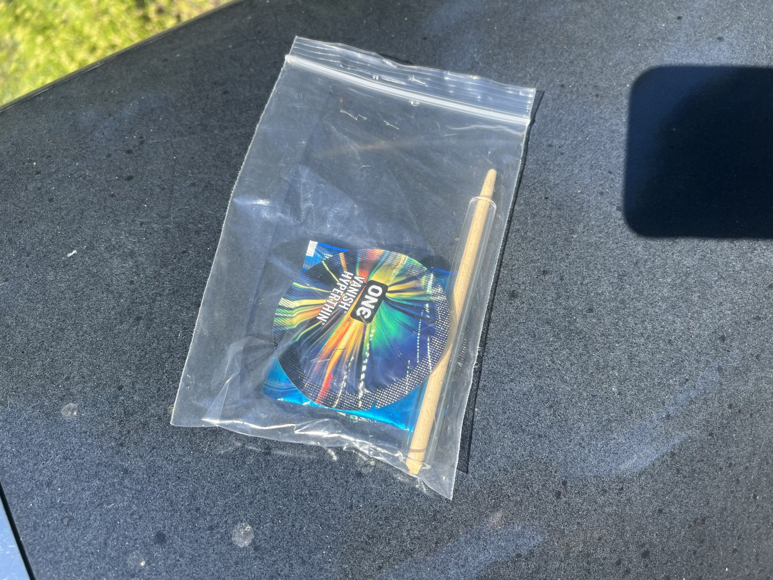 A condom and crack pipe acquired from New York Harm Reduction Educators. (Daily Caller)