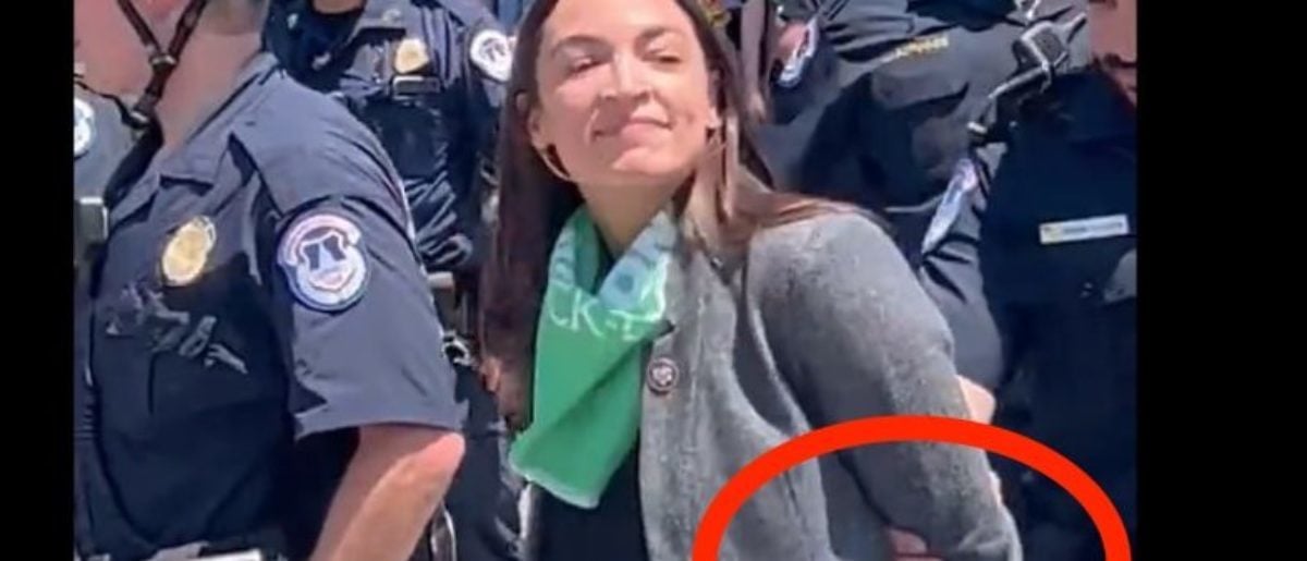 Ocasio-Cortez, Members Of ‘The Squad’ Appear To Have Been Arrested In Front Of Supreme Court