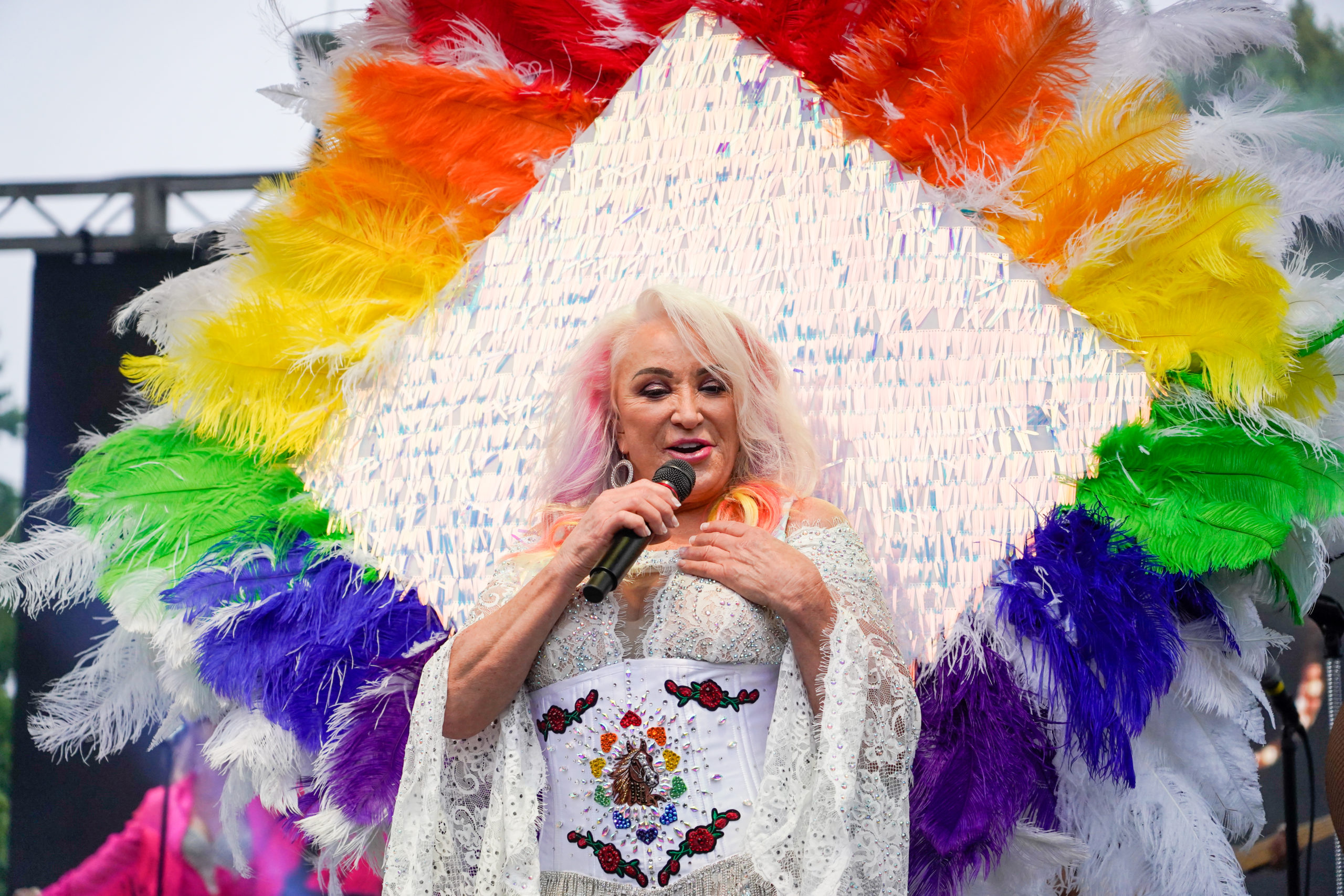 Tanya Tucker performs on the Equality Stage during day 2 of Nashville Pride 2022 on June 26, 2022 in Nashville, Tennessee. (Photo by Mickey Bernal/Getty Images)