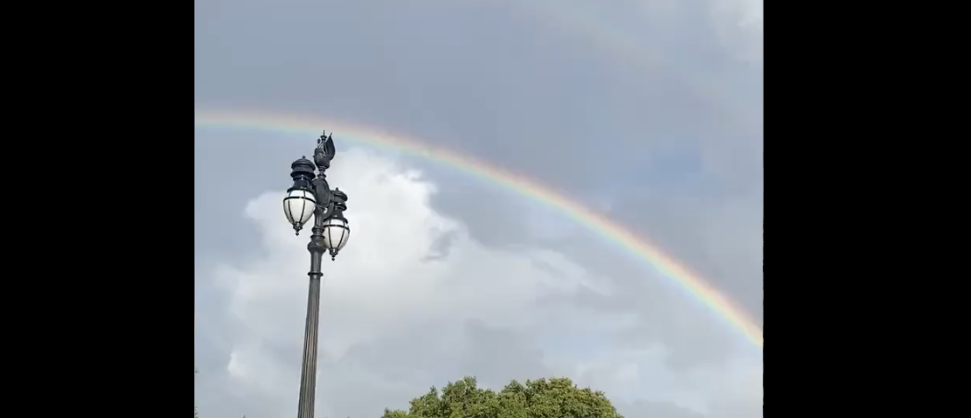 Rainbow Appears Over Buckingham Palace Ahead Of The Queen’s Death