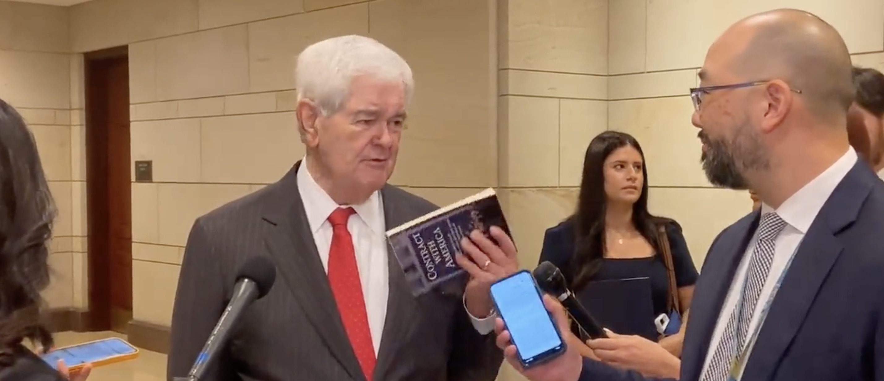 ‘You Have A Learning Disability’: Gingrich Mocks NBC Reporter At Point Blank