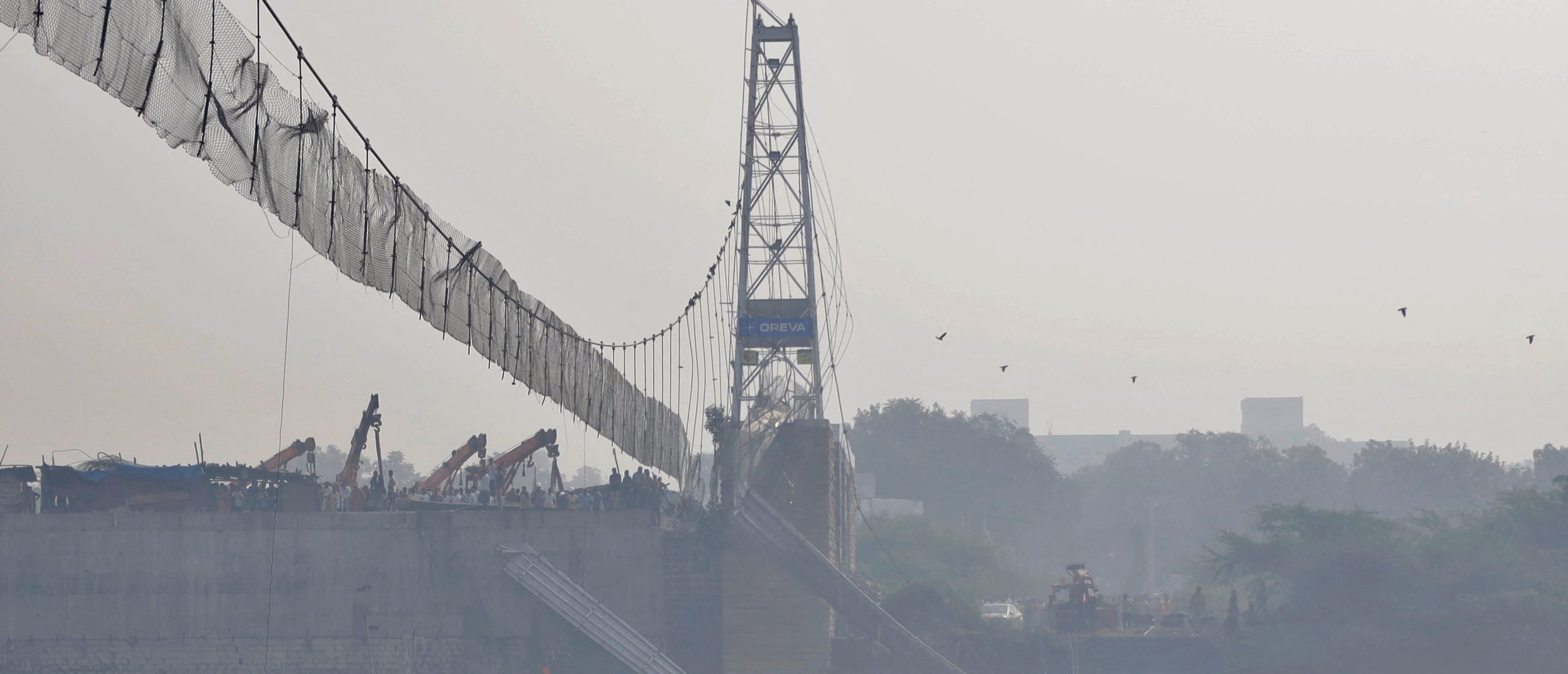 Police Launch Criminal Investigation After Suspension Bridge Collapses In India, Leaving Over 130 Dead: Officials