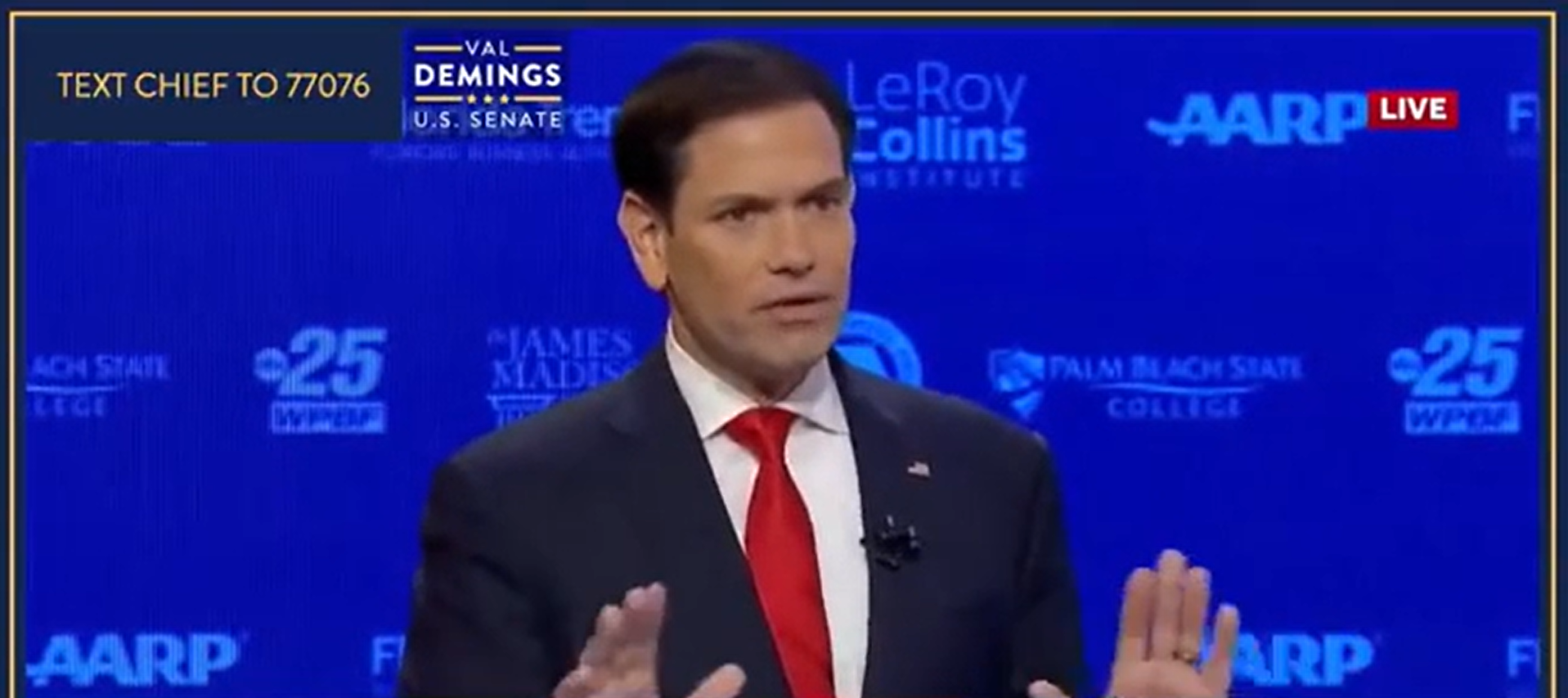 ‘I’m Not Like Stacey Abrams’: Rubio Blasts Georgia Democrat, Says She ‘Denied Her Election’