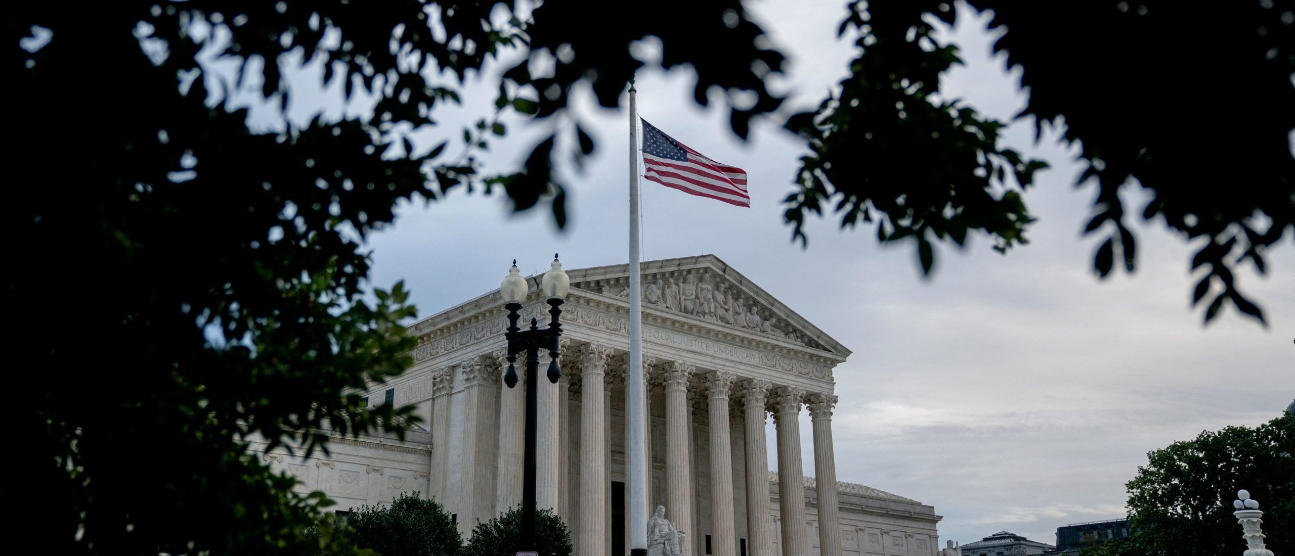 The US Supreme Court building stands in Washington, DC, on October 3, 2022. - The Supreme Court begins their new term today, and is expected to hear cases addressing a number of issues, including affirmative action, Alabamas congressional map, immigration, LGBTQ protections, and the authority of the Environmental Protection Agency. (Photo by Stefani Reynolds / AFP) (Photo by STEFANI REYNOLDS/AFP via Getty Images)