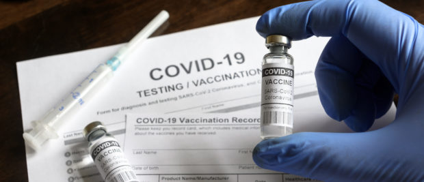 Coronavirus vaccine vial [Shutterstock Viacheslav Lopatin]