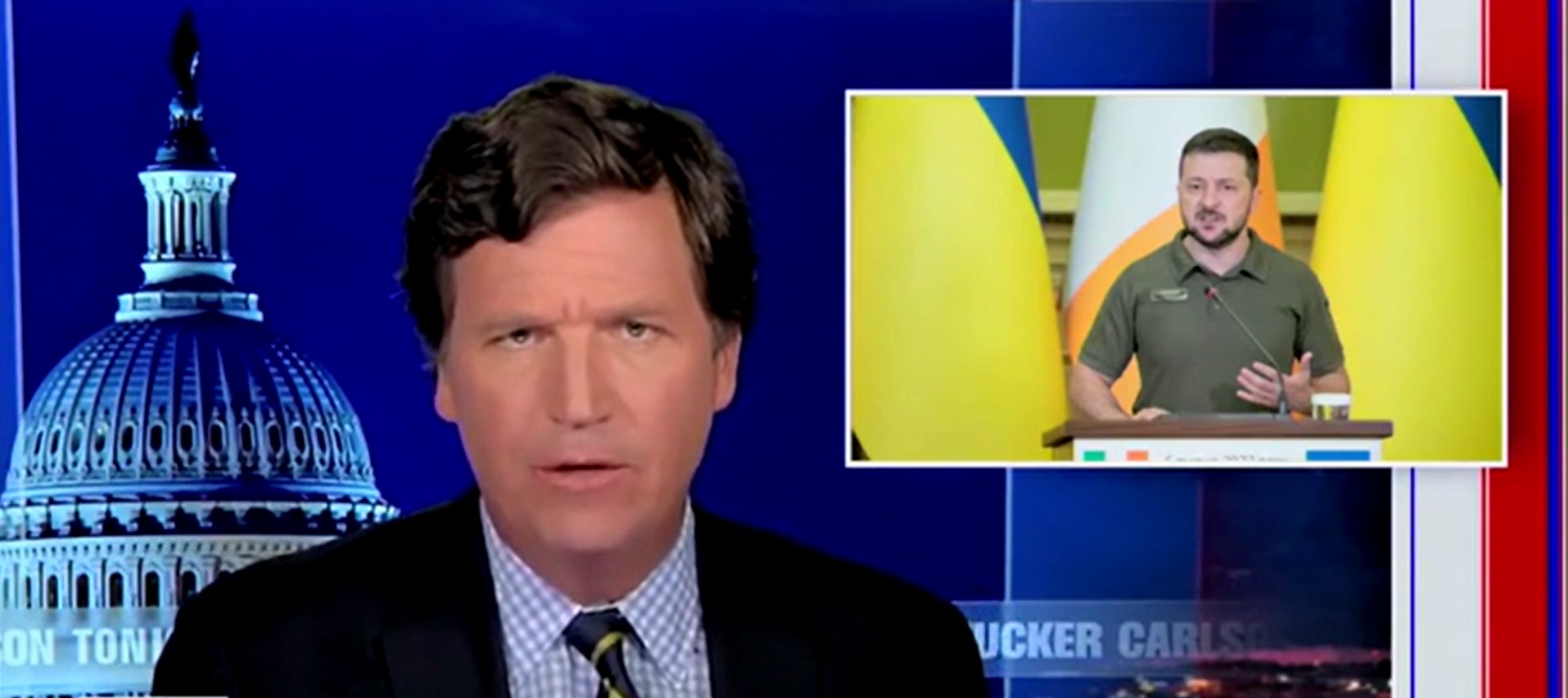 Tucker Carlson: Zelenskyy ‘Kept Lying On Television’ About Missile Being Launched By Russia