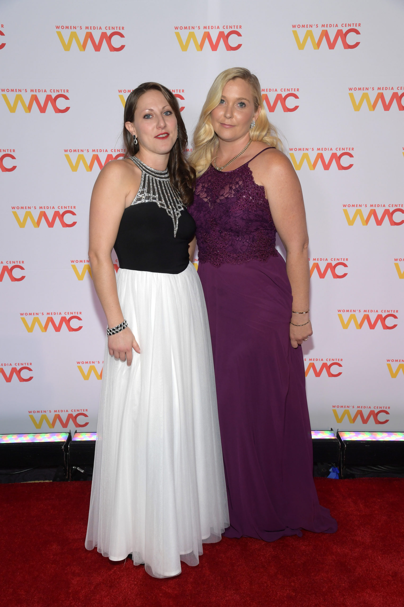 NEW YORK, NEW YORK - OCTOBER 22: (L-R) Michelle Licata and Virginia Giuffre attend the 2019 Women's Media Awards at Mandarin Oriental on October 22, 2019 in New York City. (Photo by Ben Gabbe/Getty Images for Women's Media Award)