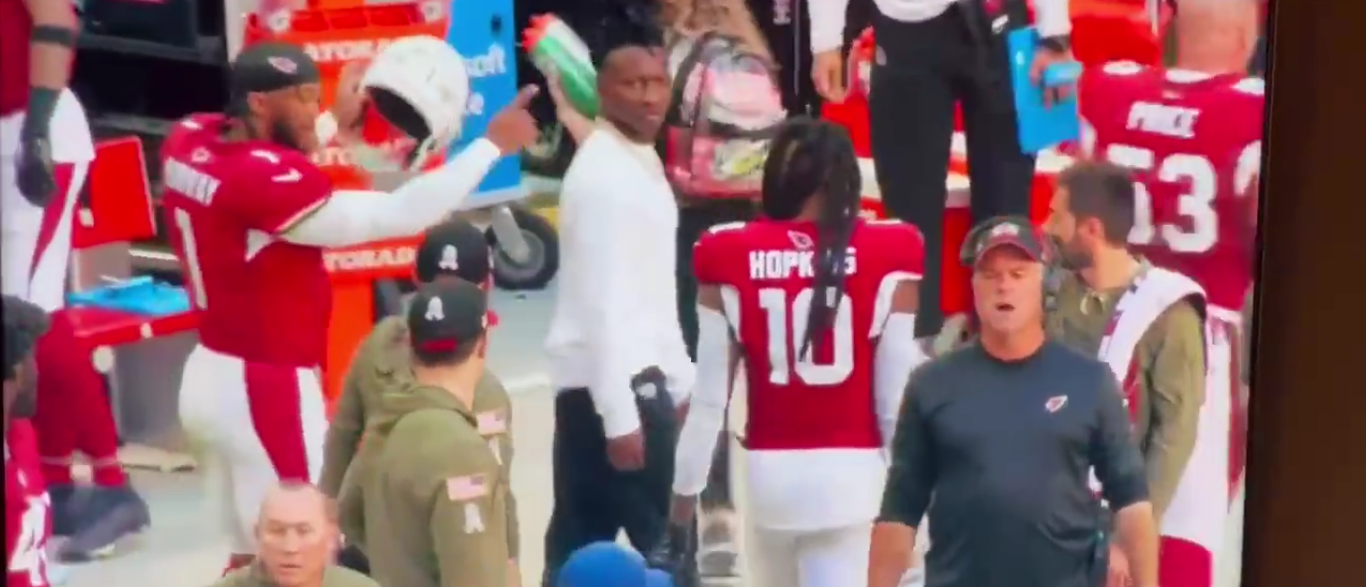 Arizona Cardinals' DeAndre Hopkins slammed for Kyler Murray omission