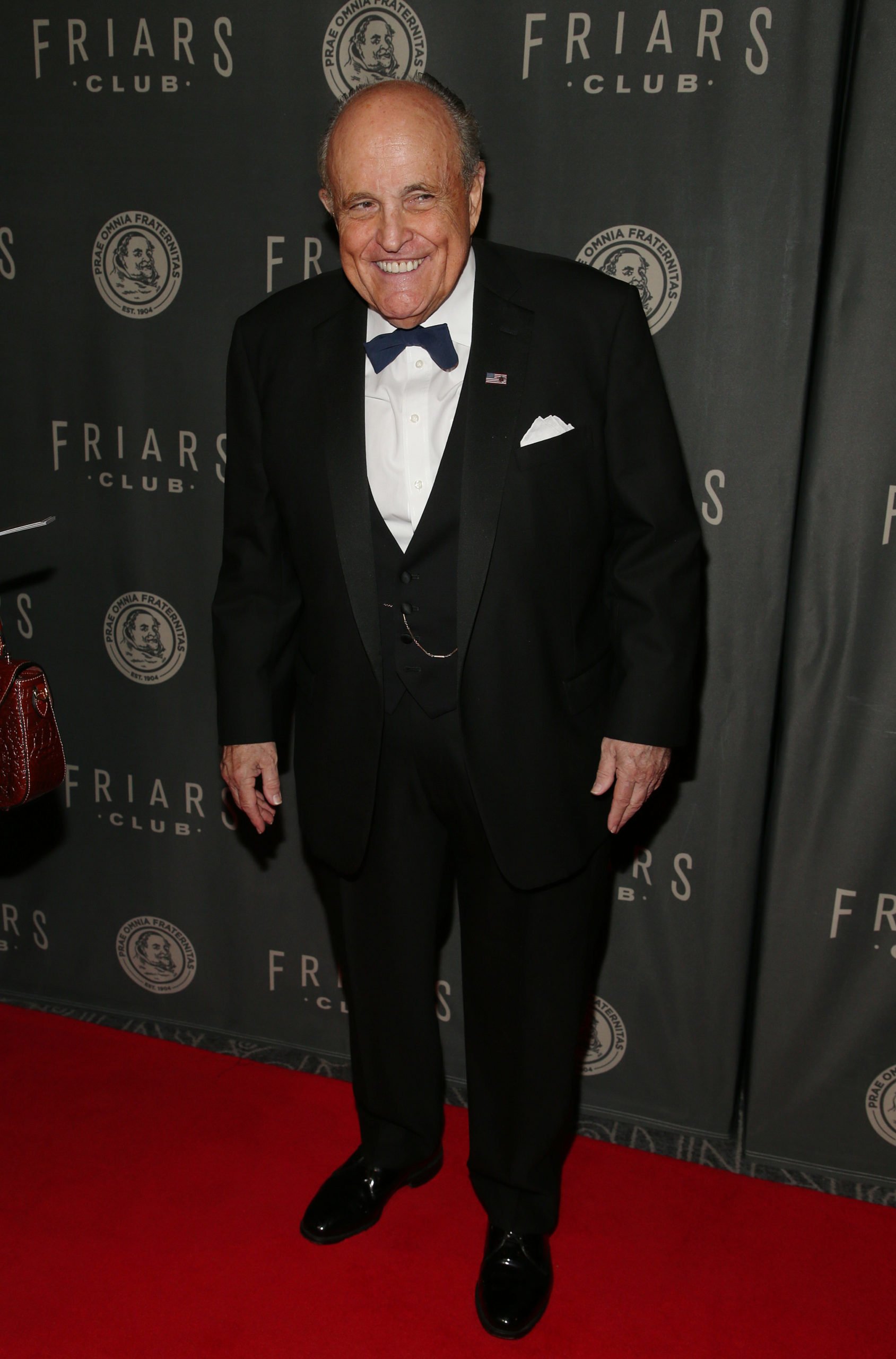 NEW YORK, NEW YORK - MAY 26: Rudy Giuliani attends the Friars Club gala honoring Tracy Morgan with the Entertainment Icon Award at The Ziegfeld Ballroom on May 26, 2022 in New York City. (Photo by Rob Kim/Getty Images)
