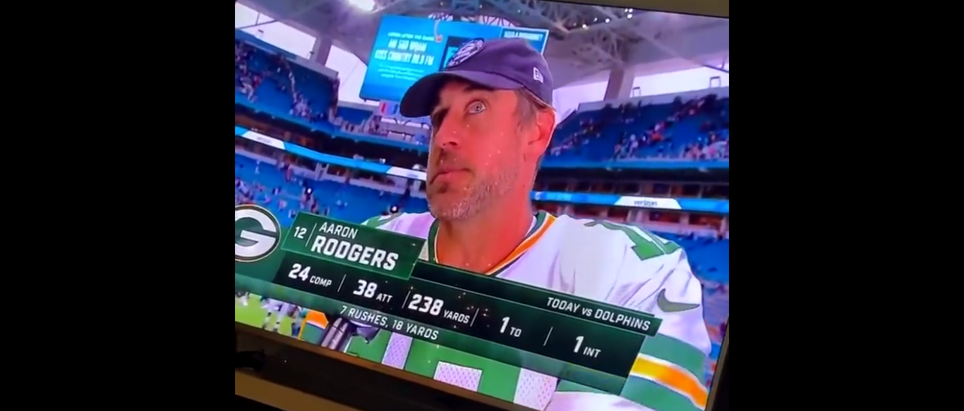 Aaron Rodgers wants to play for the Miami Dolphins, he said so