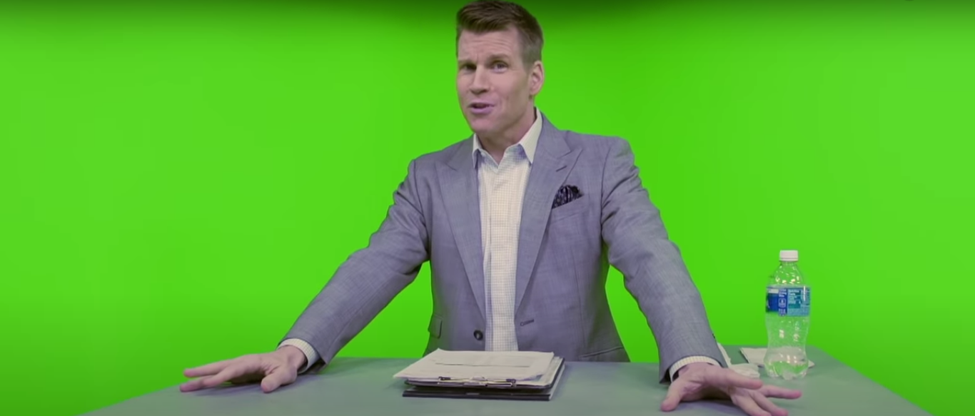 NFL RedZone Set Is Actually A Giant Green Screen Box, Making The Host Even More Legendary
