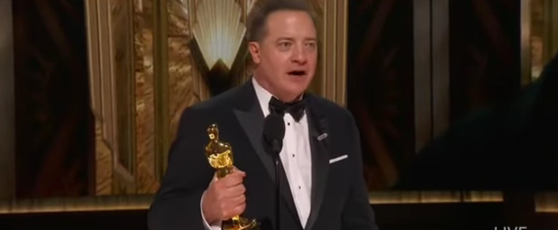 The Award For Most Emotional Oscars Acceptance Speech Goes To Brendan
