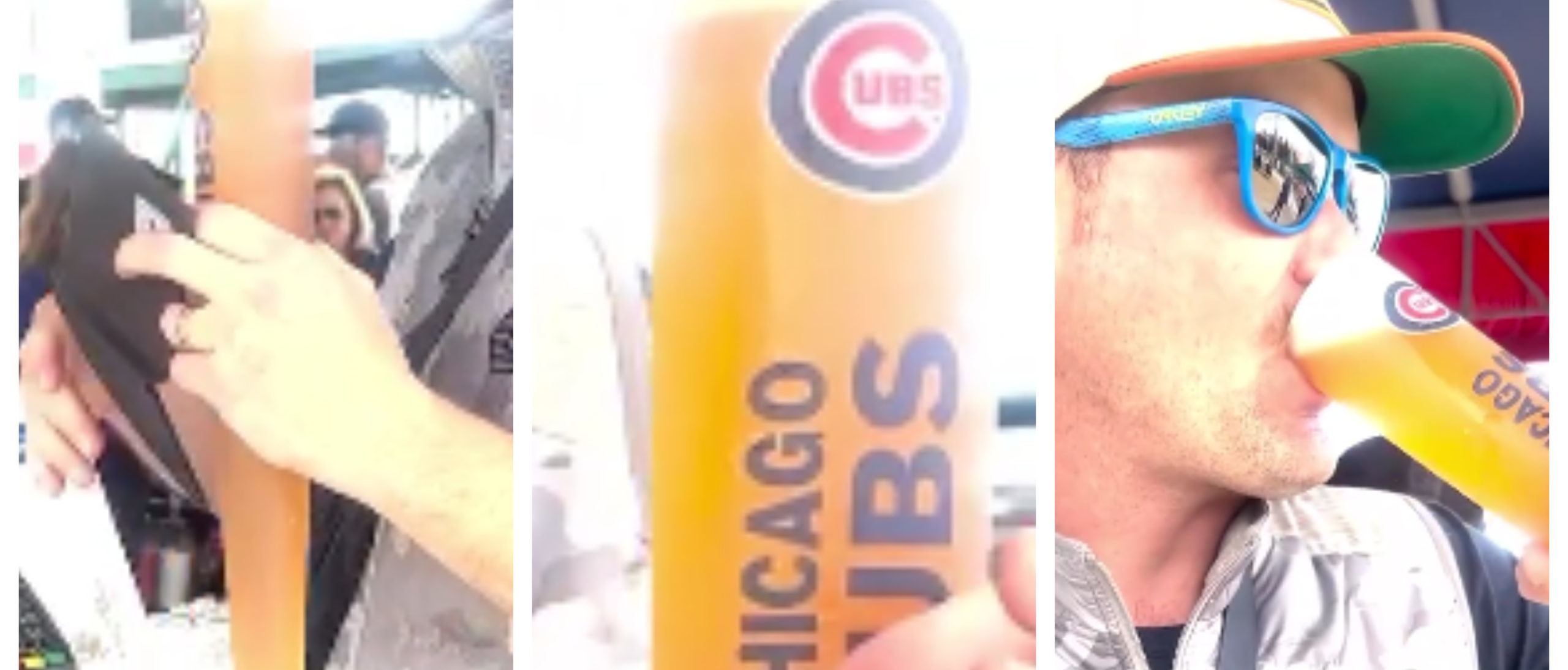 The Chicago Cubs Have The Coolest Piece Of Alcoholic Swag. It's Called A 'Beer  Bat