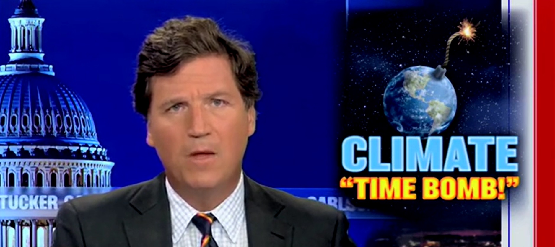 ‘Gecoördineerde inspanning’: Tucker Carlson scheurt reguliere media voor het herhalen van Chinese ‘propaganda’ over klimaatverandering