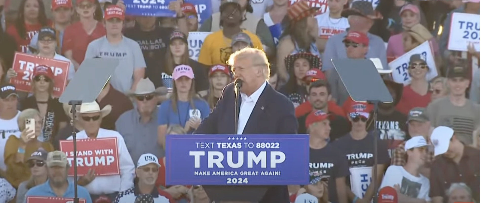MxM News Trump holds first 2024 rally