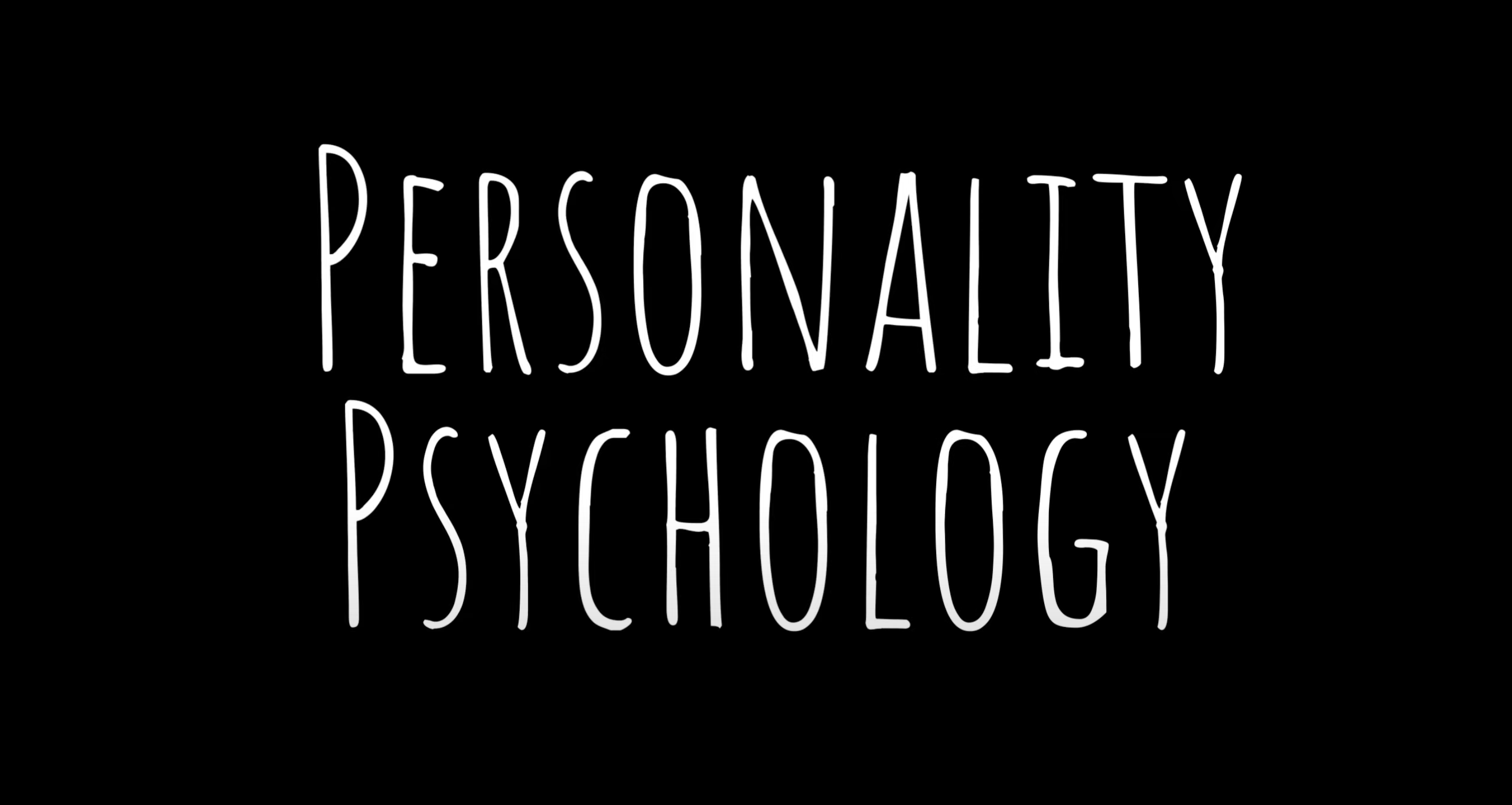Personality Psychology is an undergraduate level course at Wake Forest University.