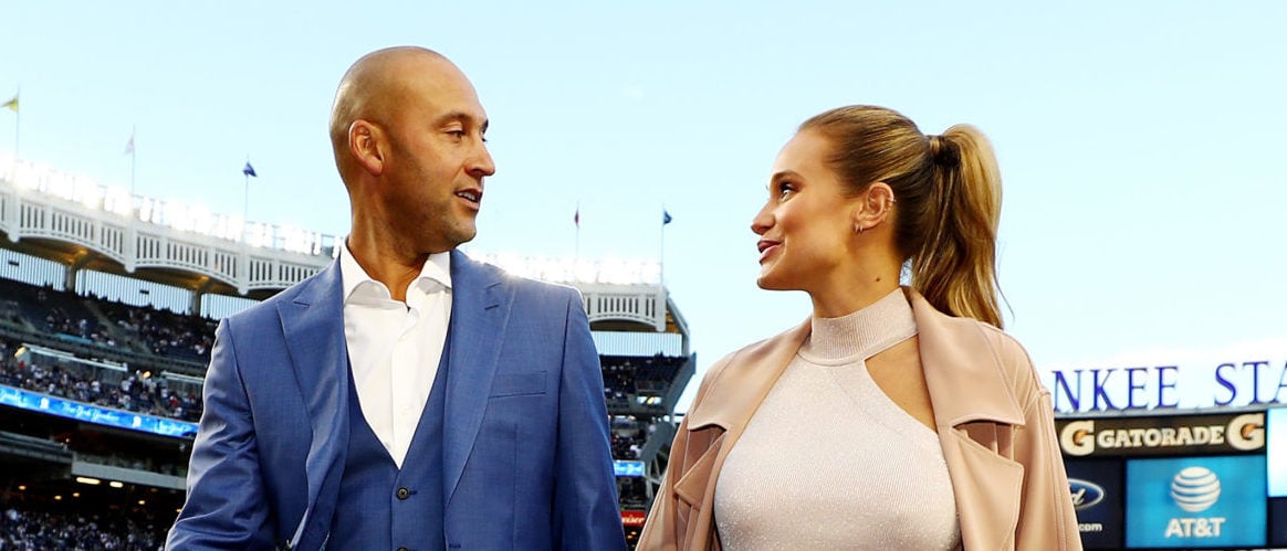 Derek Jeter announces birth of son Kaius with wife Hannah