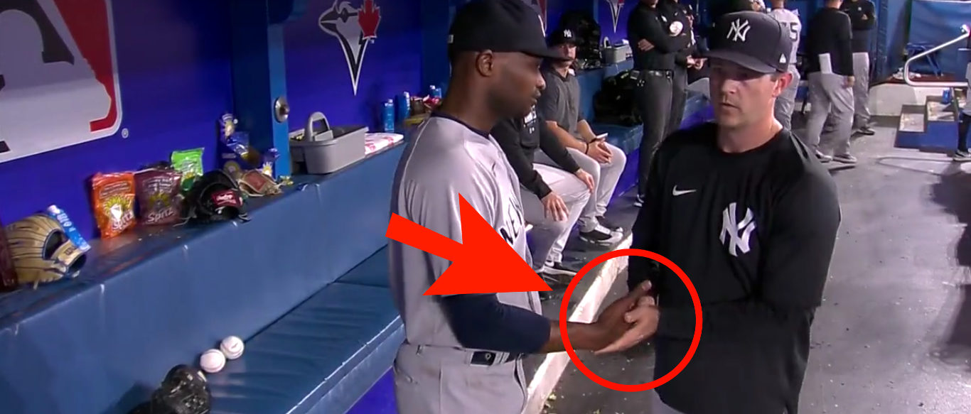 Yankees' Domingo German had 'stickiest hand I've ever felt