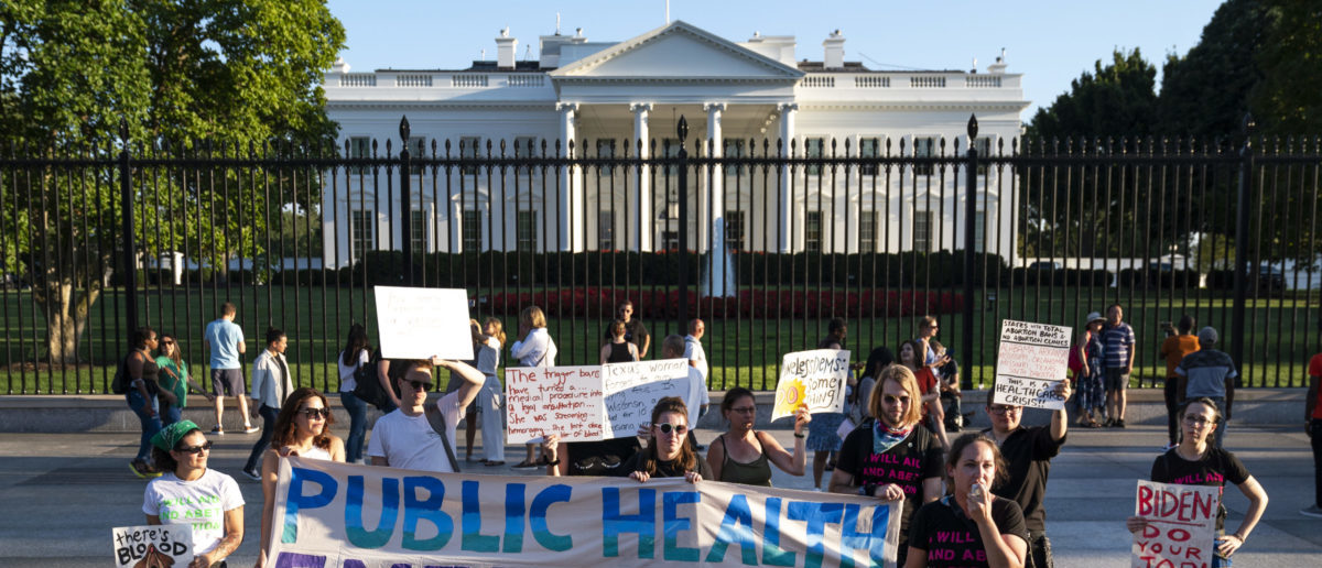 bortion Rights Activists Call On President Biden To Declare A Public Health Emergency