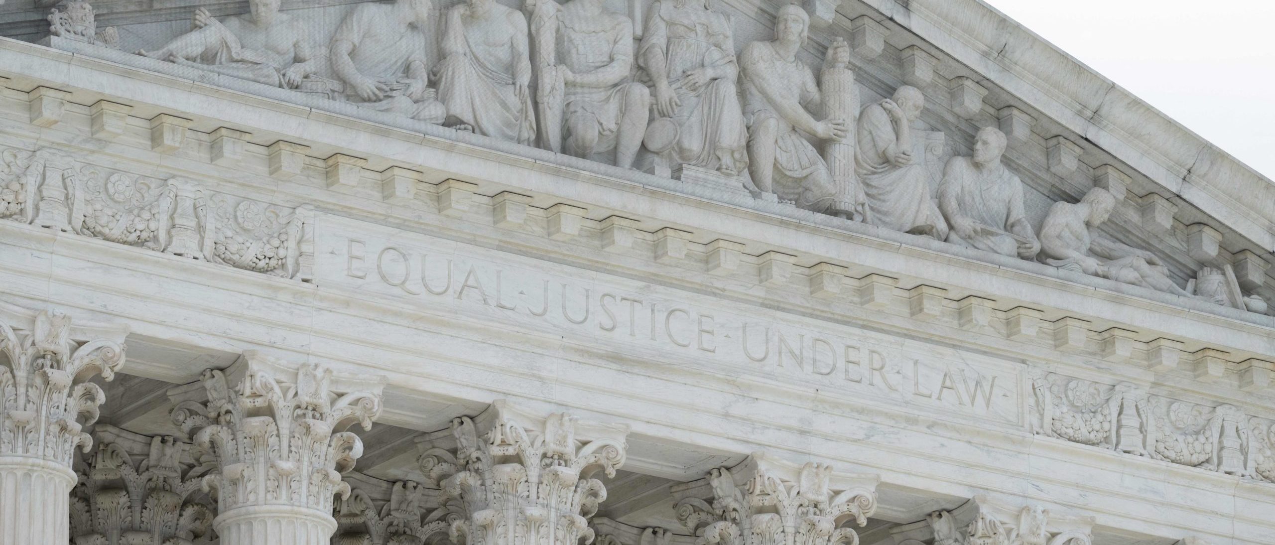 The US Supreme Court, Washington, DC, on June 16, 2023. (Photo by SAUL LOEB/AFP via Getty Images)