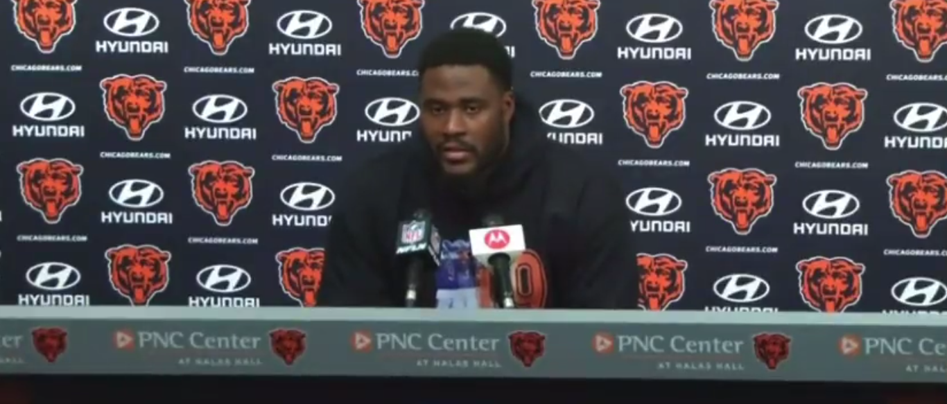 Justin Jones calls out Green Bay Packer fans on Day 1 of Chicago Bears  minicamp