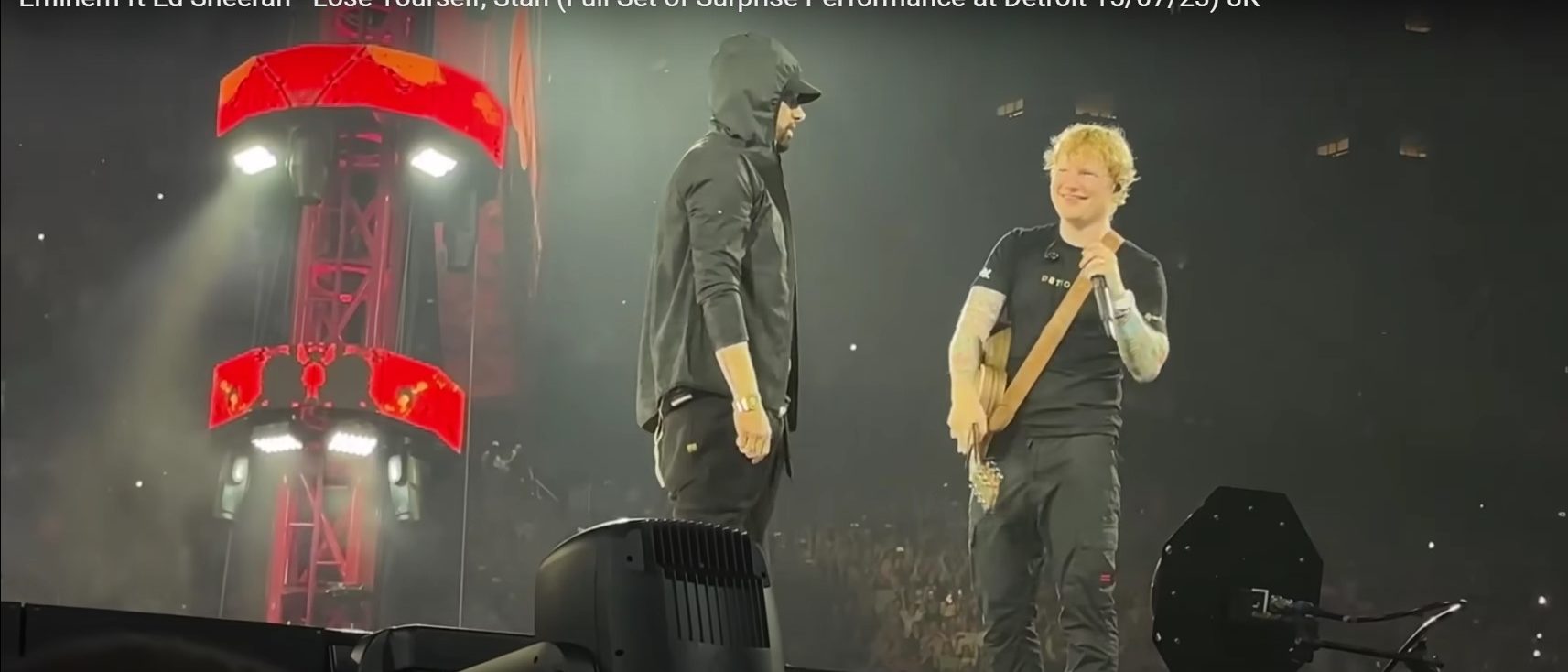 Eminem Stuns Fans By Joining Ed Sheeran For Surprise Performance In