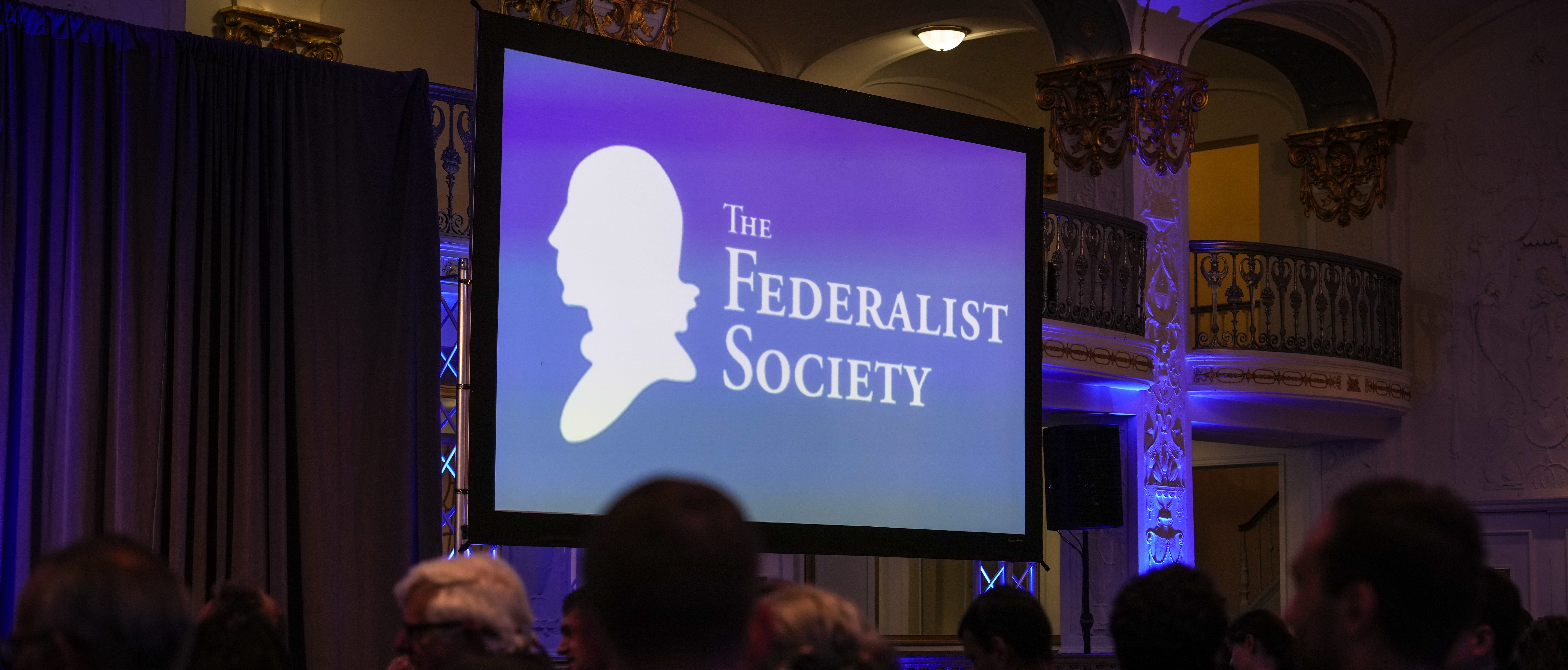 Former Vice President Mike Pence Addresses Federalist Society Event In Washington, D.C.