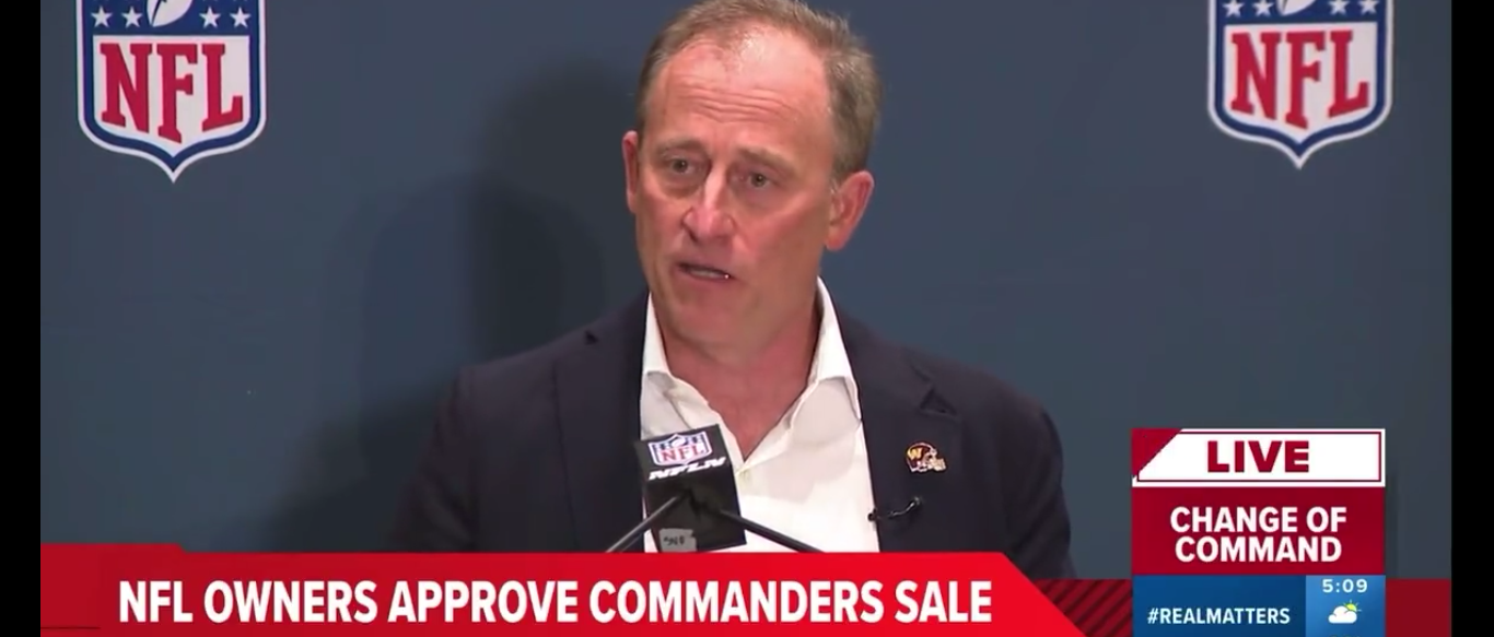 NFL owners unanimously approve record sale of Commanders to Josh Harris