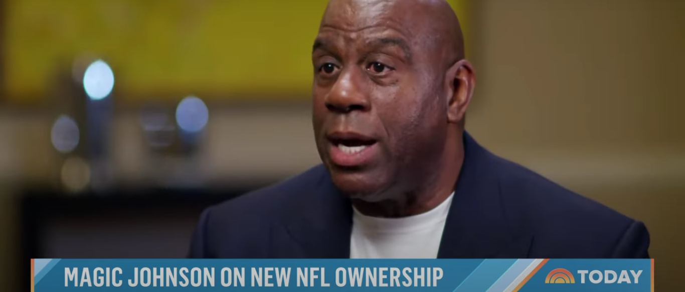 Magic Johnson officially a new co-owner of Washington Commanders 