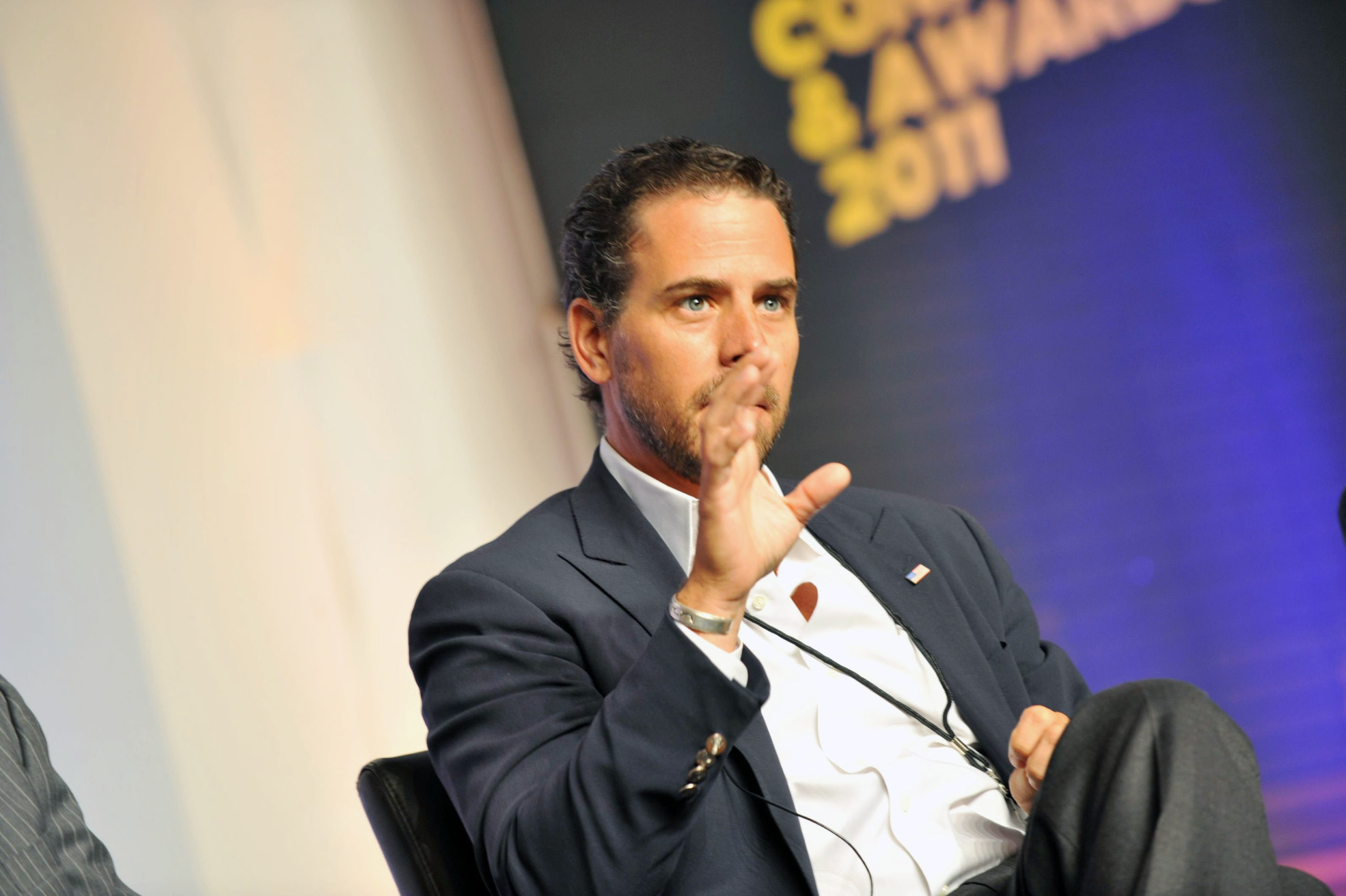 ATLANTA, GA - JULY 22: Hunter Biden attends Usher's New Look Foundation - World Leadership Conference & Awards 2011 - Day 3 at Cobb Energy Center on July 22, 2011 in Atlanta, Georgia. (Photo by Moses Robinson/Getty Images for Usher's New Look Foundation)
