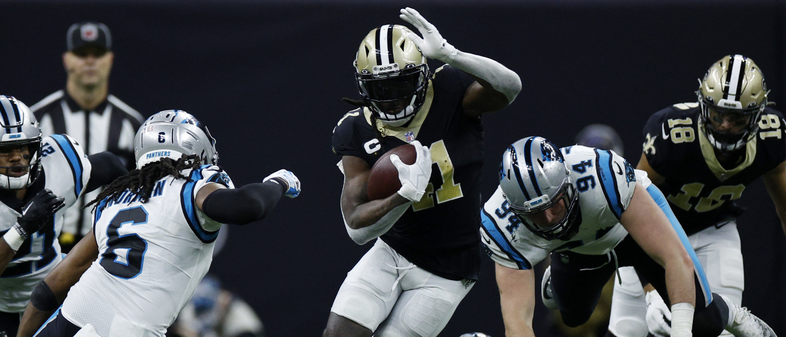 New Orleans Saints' Alvin Kamara suspended 3 games for violating