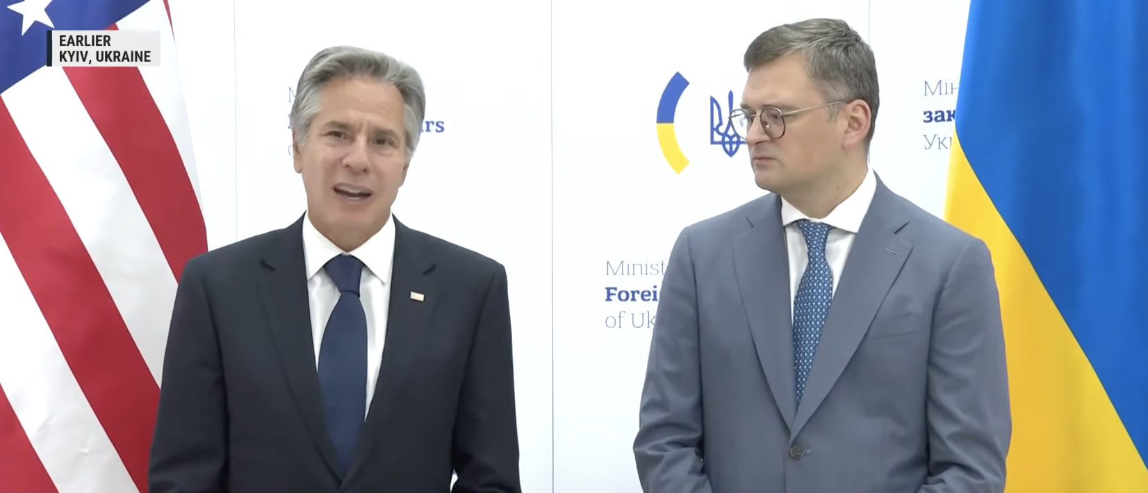 Blinken Visits Ukraine In Show Of Support As US Preps $1 Billion Aid Package