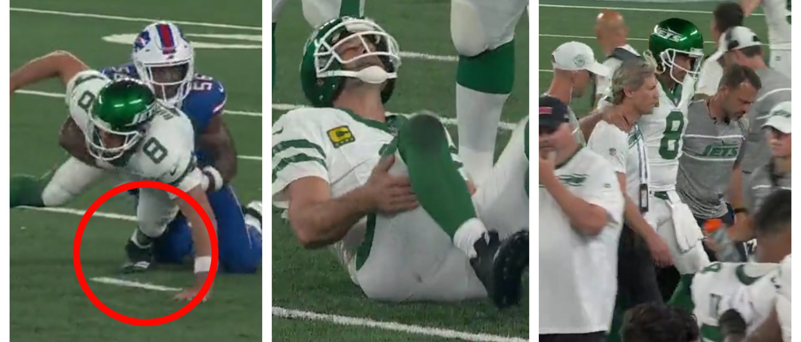 Aaron Rodgers' torn Achilles means the Jets QB will miss rest of