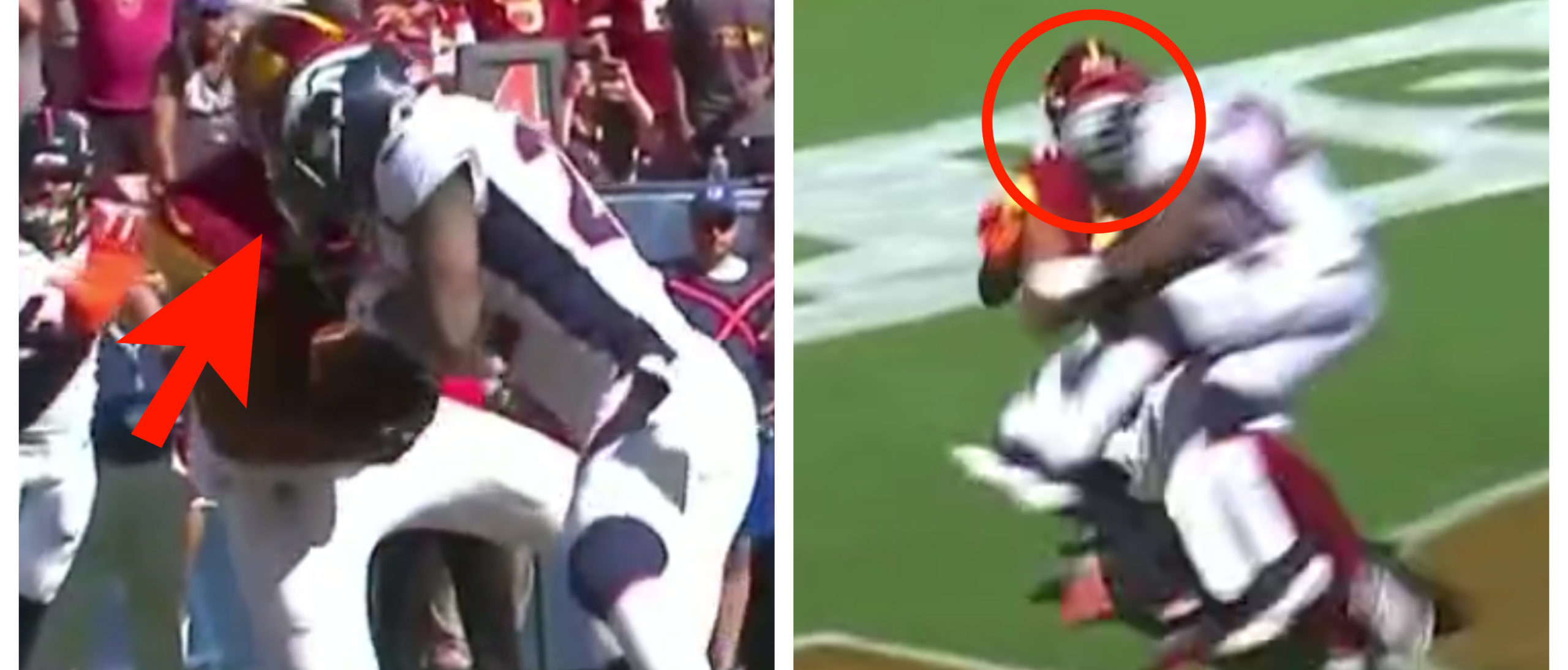 Broncos safety Kareem Jackson disqualified for hit on Commanders