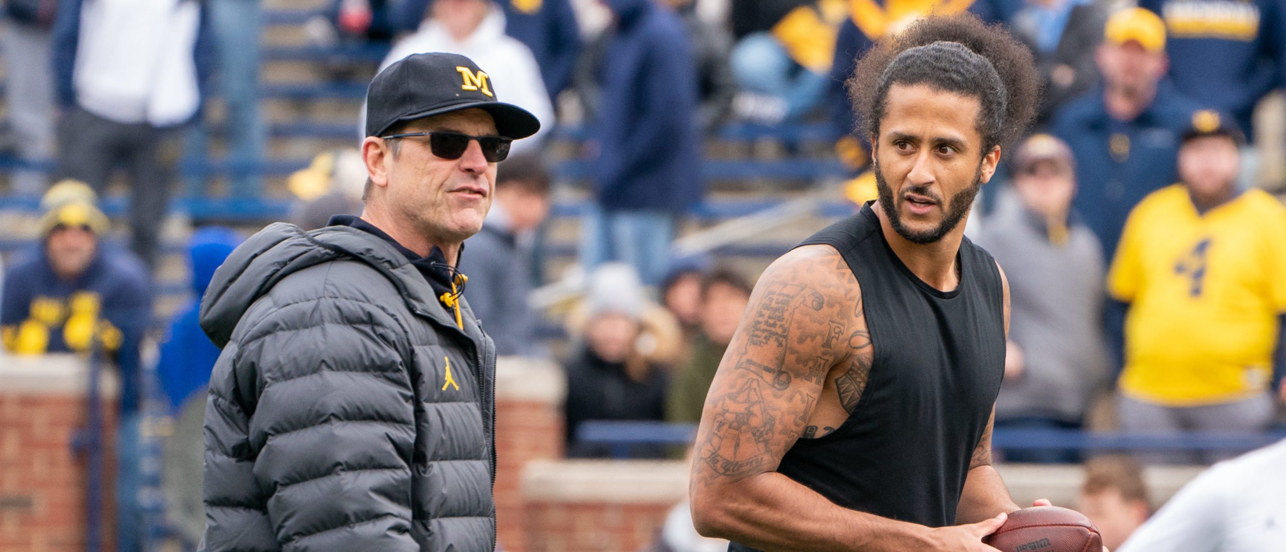 Colin Kaepernick says he'll 'always be a fan' of Jim Harbaugh 