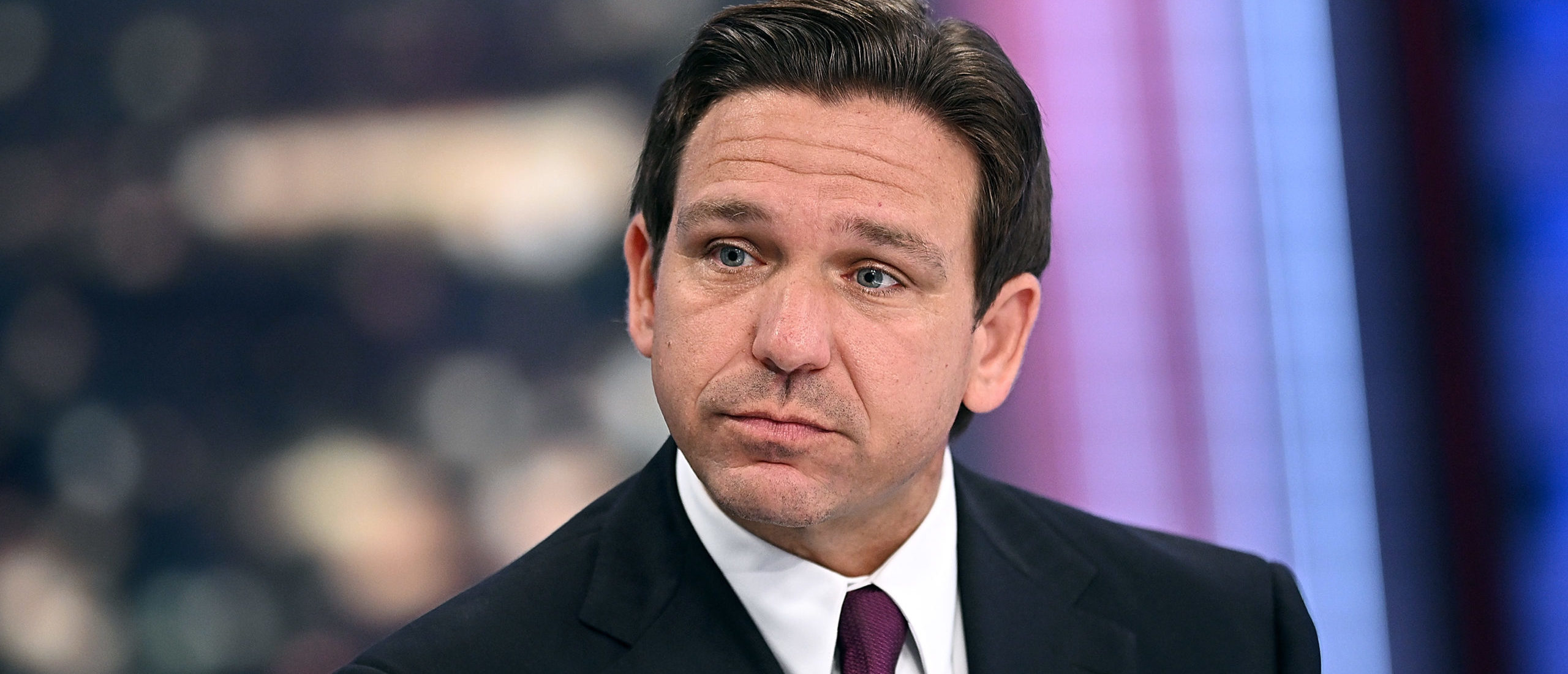 NEW YORK, NEW YORK - SEPTEMBER 13: Florida Governor Ron DeSantis attends a live taping of Hannity at Fox News Channel Studios on September 13, 2023 in New York City. (Photo by Steven Ferdman/Getty Images)