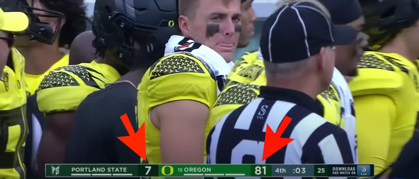 Portland State Player Had Ear 'Ripped Off' vs. Oregon, Coach Says