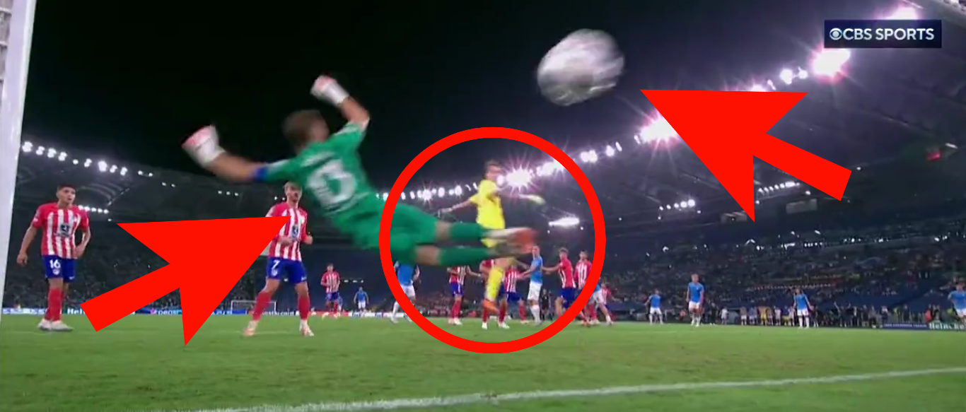 Lazio Goalie Hits One Of Rarest And Most Mind-Blowing Goals Ever To Tie Champions League Game In Miracle 95th Minute