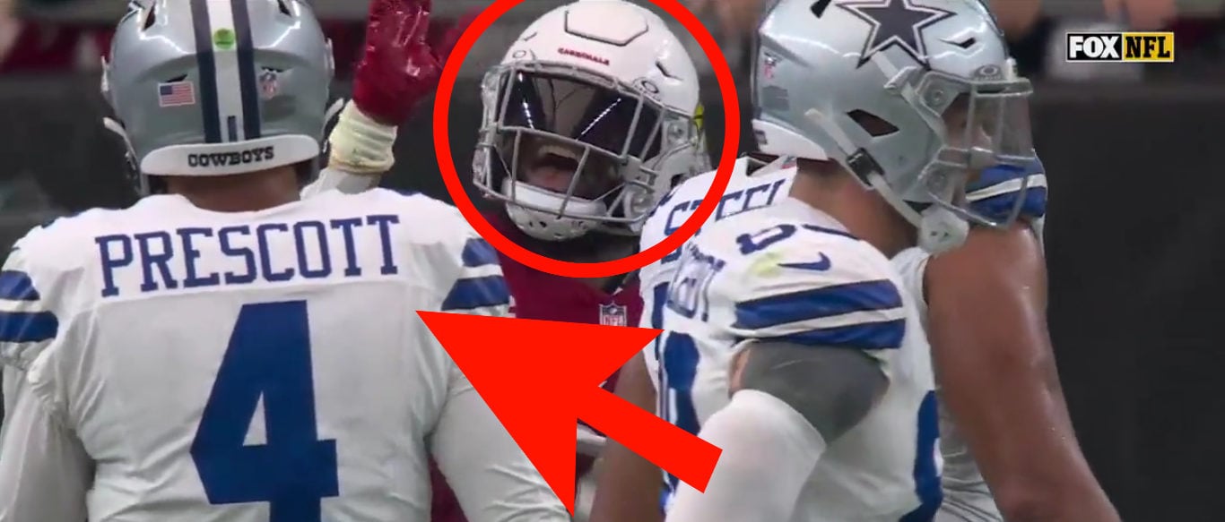 Can't-Miss Play: Arizona Cardinals linebacker Kyzir White delivers  game-changing INT vs. Dallas Cowboys quarterback Dak Prescott in fourth  quarter