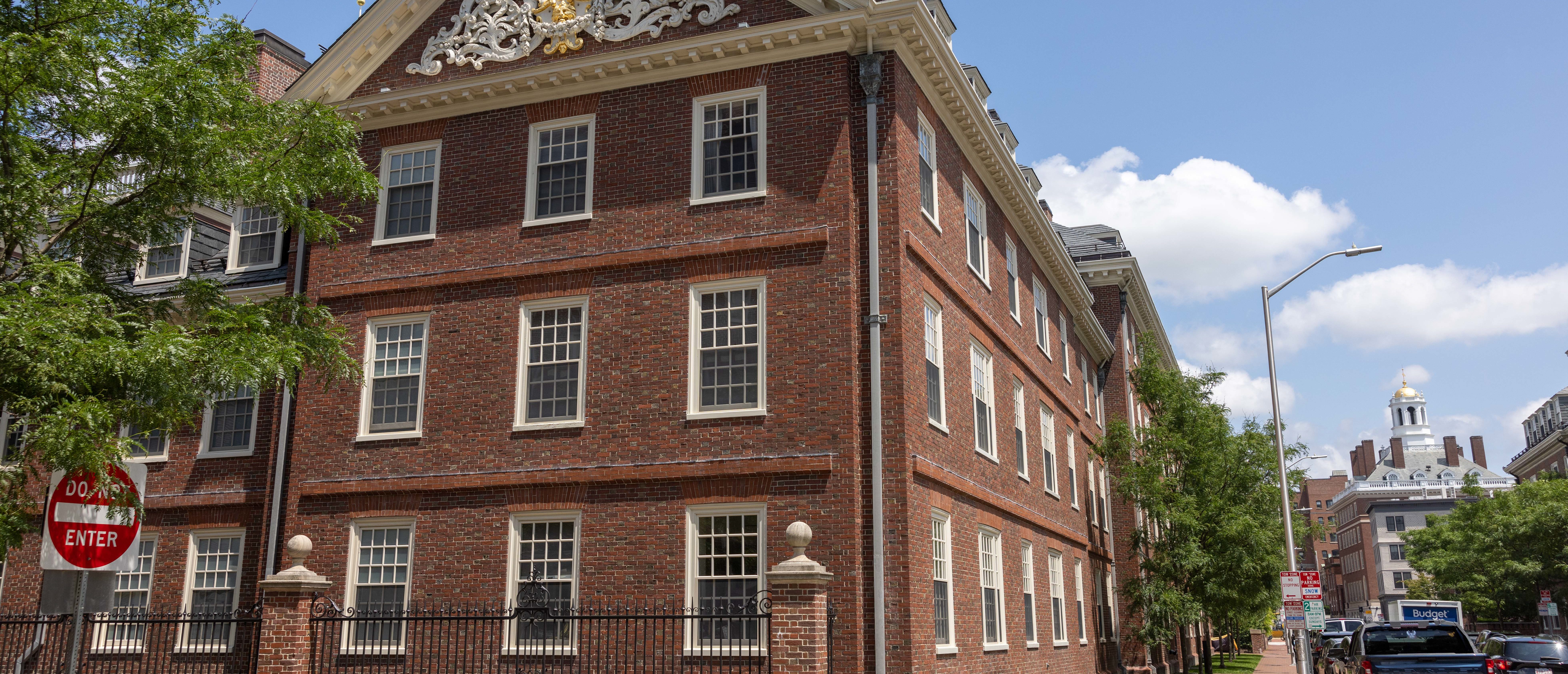 CAMBRIDGE, MASSACHUSETTS - JUNE 29: A building stands on Harvard University's campus on June 29, 2023 in Cambridge, Massachusetts. (Photo by Scott Eisen/Getty Images)