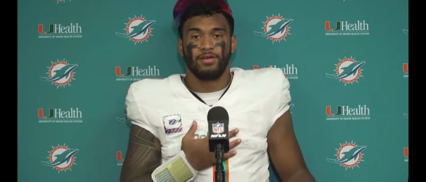 WATCH: Miami Dolphins QB Tua Tagovailoa Shares Powerful Message On Faith  After Tough Loss: 'Pray All The Time' – OutKick