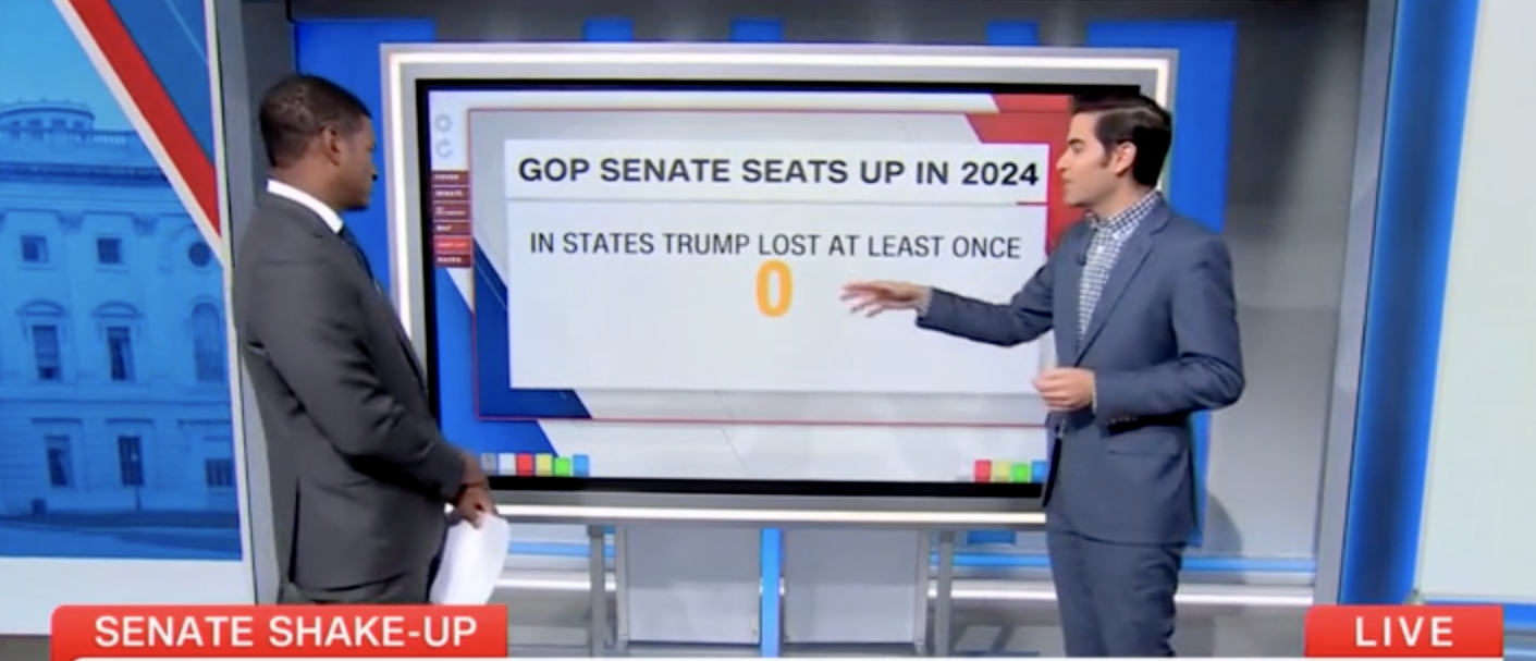 CNN Senior Data Reporter Says It’s ‘Very Bad’ For Senate Democrats